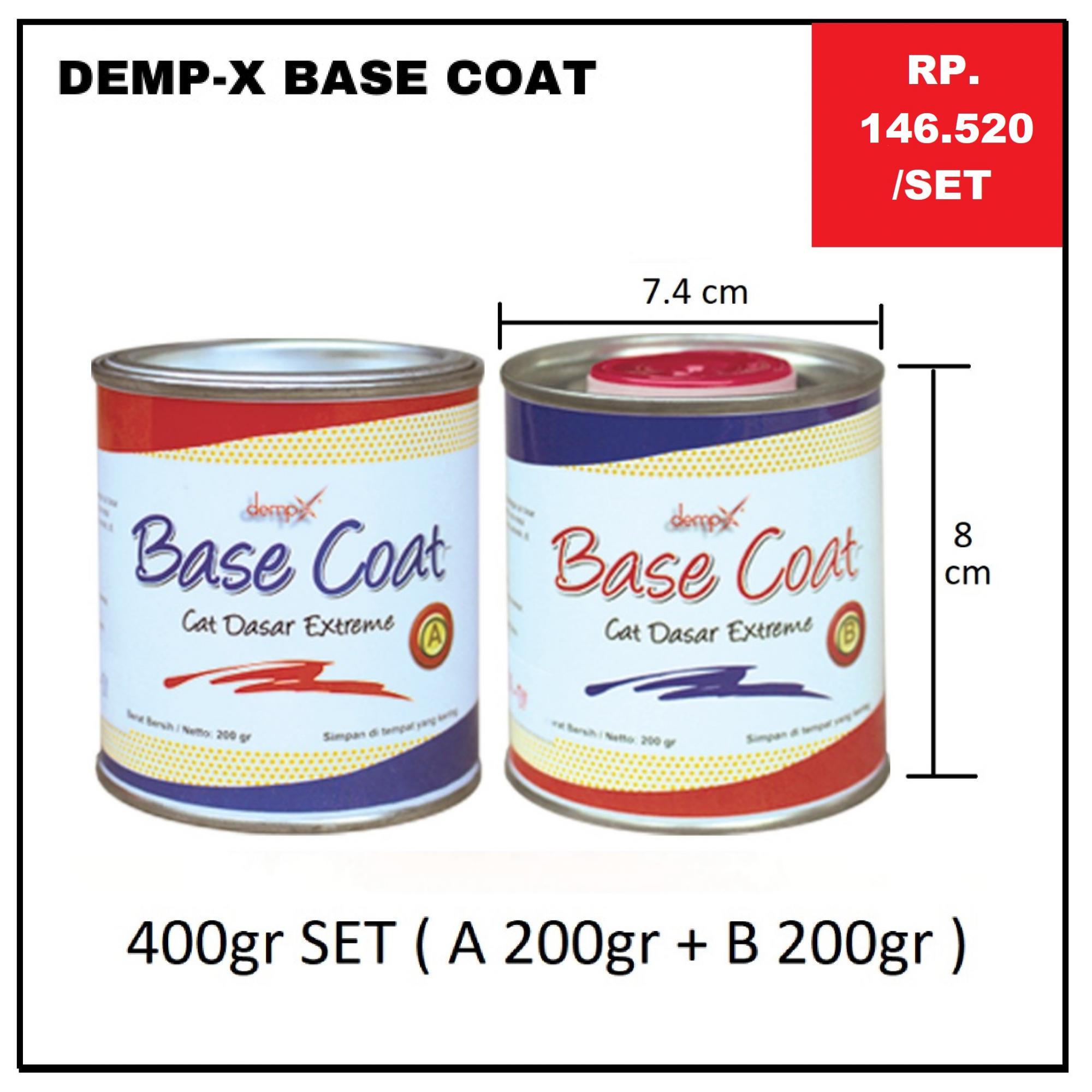 DEMP-X Base Coat 400gr SET ( 200gr A + 200gr B )