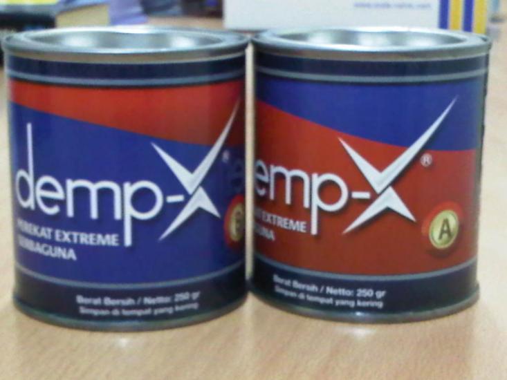 Kemasan 1/2kg SET ( DEMP-X A 0.25kg + DEMP-X B 0.25kg )