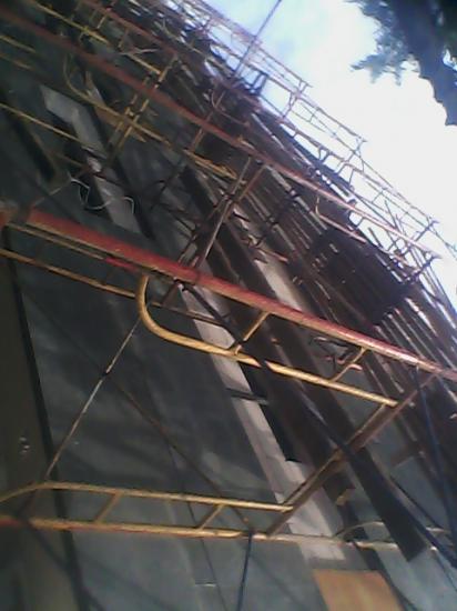 Pasang Batu Alam ke Papan Semen 1